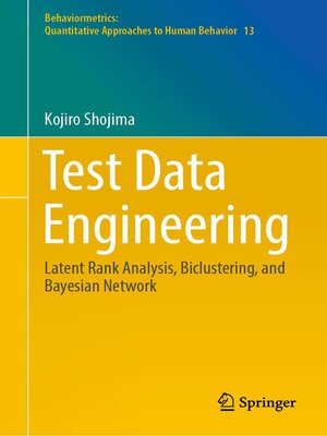 cover image of Test Data Engineering